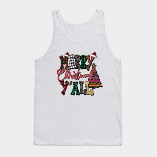 Merry Christmas y'all Tank Top